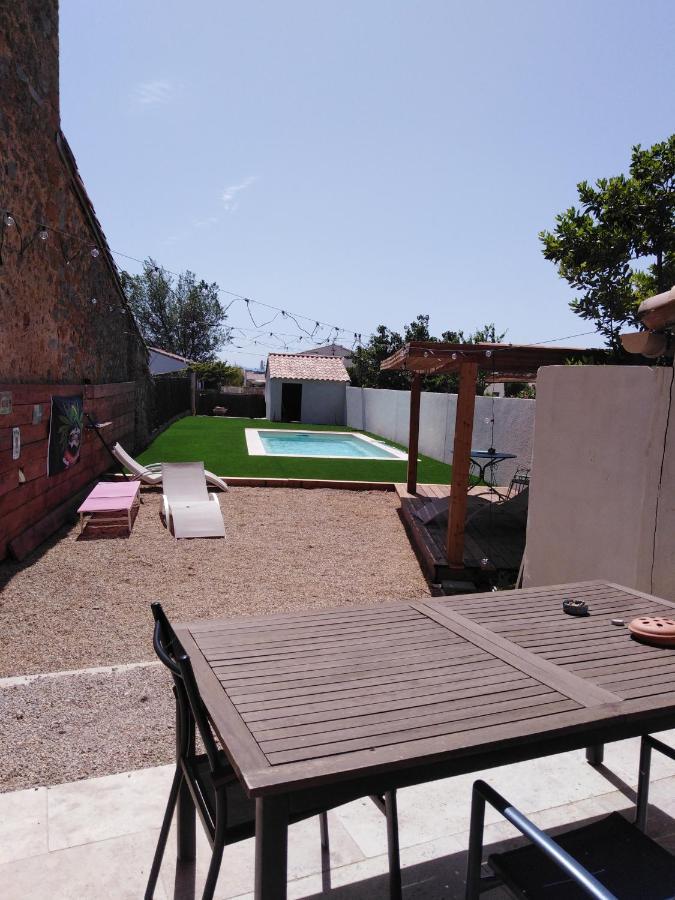 Maison A Bizanet Avec Piscine 外观 照片