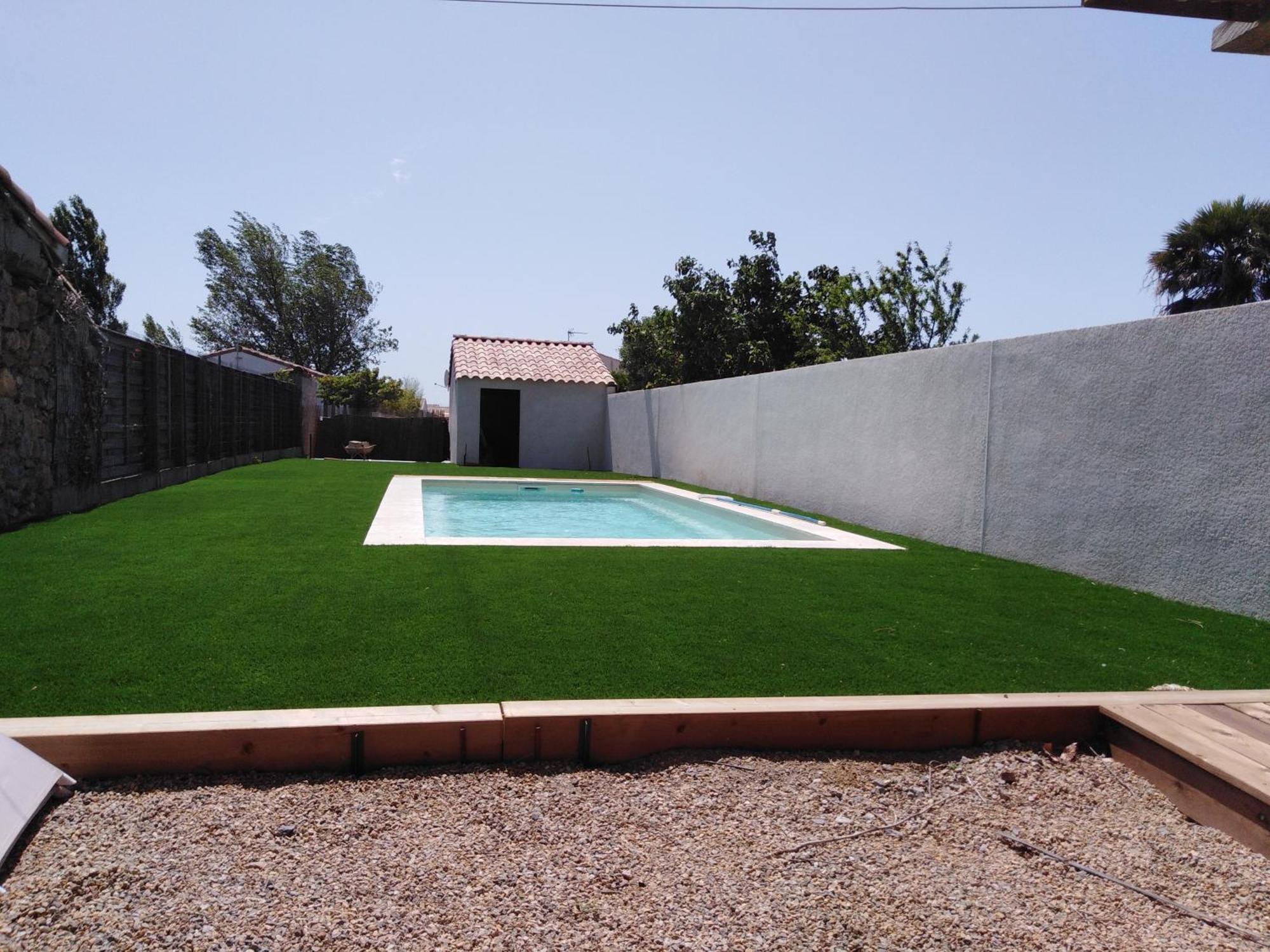 Maison A Bizanet Avec Piscine 外观 照片